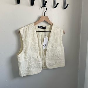 Zara Embroidered Vest